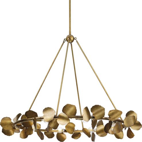 Laurel 8 Light 38 inch Gold Ombre Chandelier Ceiling Light, Design Series