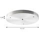 Accessory Canopy Brushed Nickel Multi Pendant Canopy