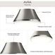 Avra 2 Light 11 inch Brushed Nickel Flush Mount Ceiling Light
