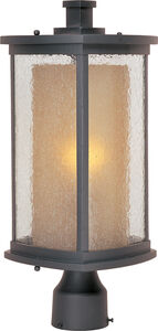 Bungalow 1 Light 18 inch Bronze Outdoor Pole/Post Mount