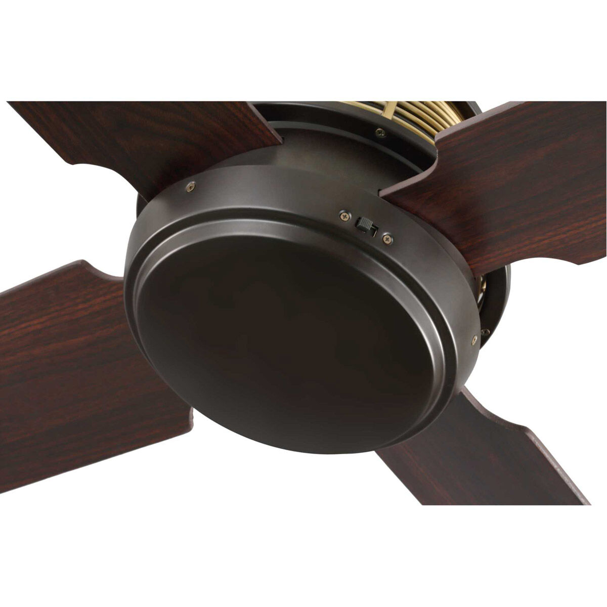 Shaffer 56 inch Architectural Bronze with Driftwood/Natural Cherry Blades Ceiling Fan