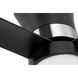 Brant 52 inch Matte Black Ceiling Fan