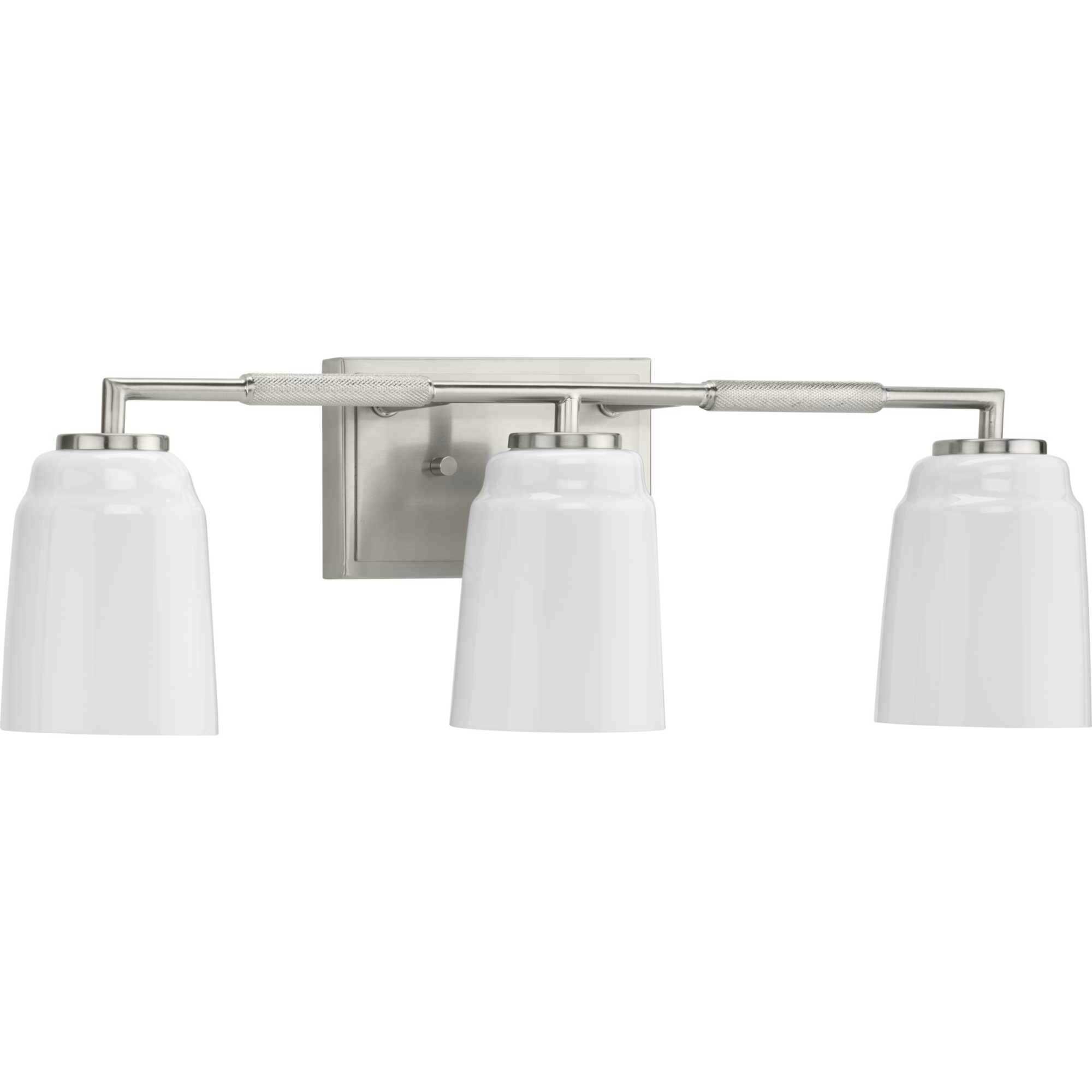 Spenser 3 Light 23.37 inch Brushed Nickel Vanity Light Wall Light