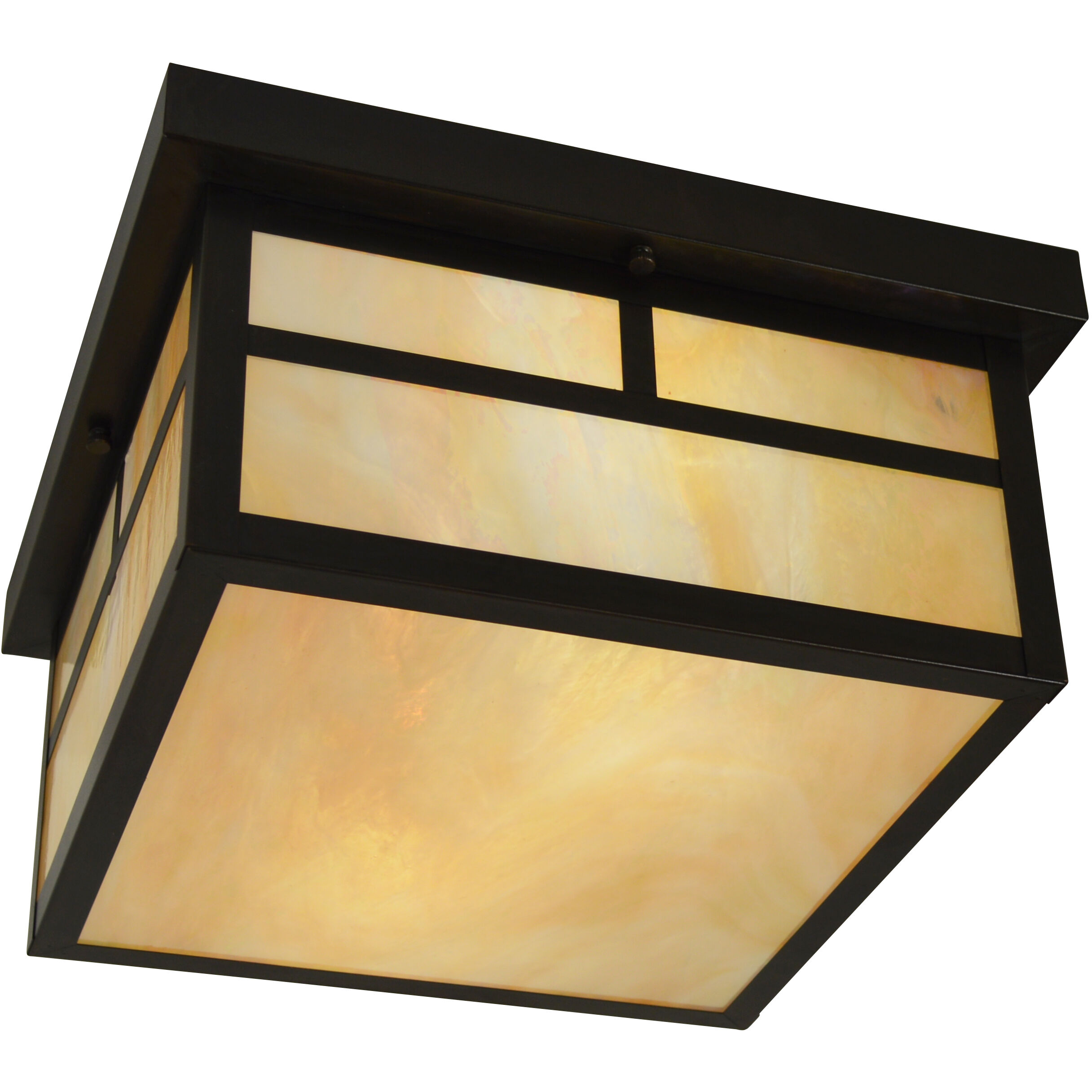 Mission 2 Light 12.00 inch Flush Mount