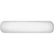 Linear Fluorescent Bath 2 Light 26.75 inch White Bath Vanity Wall Light