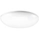 Round Clouds 4 Light 18.12 inch White Flush Mount Ceiling Light