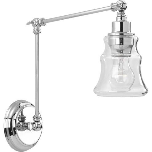 Litchfield 1 Light 5 inch Polished Chrome Wall Bracket Wall Light