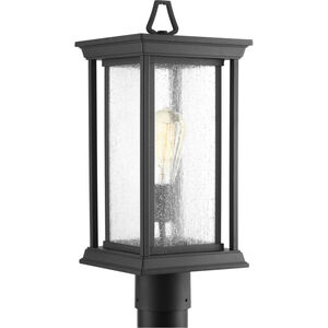 Endicott 1 Light 18 inch Textured Black Outdoor Post Lantern