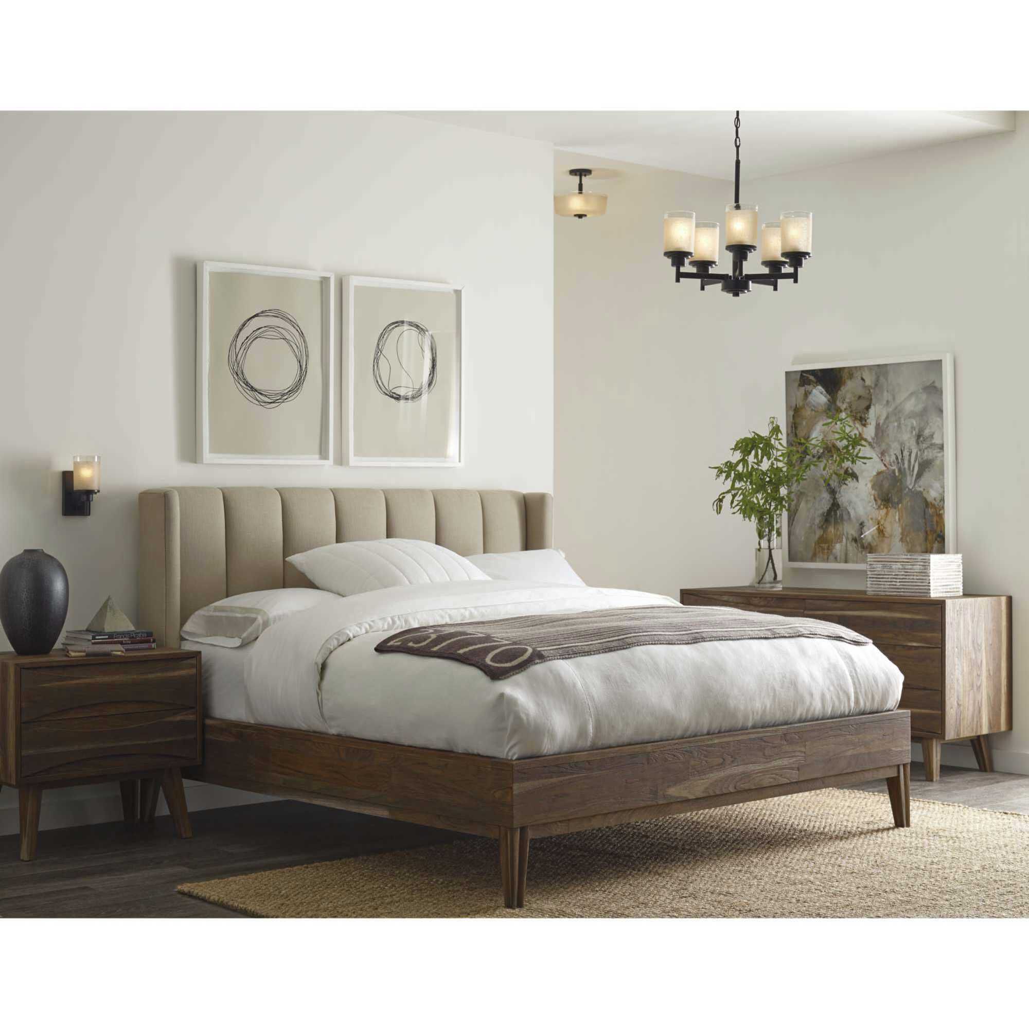 Alexa 5 Light 20 inch Antique Bronze Chandelier Ceiling Light