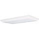 Modular Fluorescent White 27 inch Trim and Diffuser