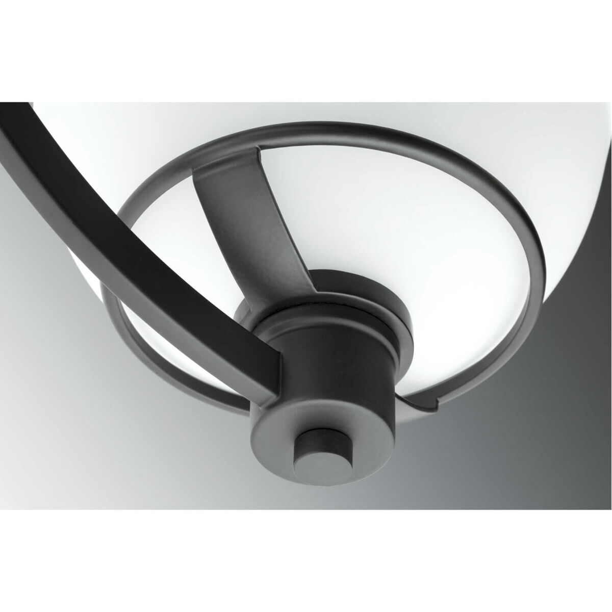 Domain 4 Light 29 inch Matte Black Chandelier Ceiling Light