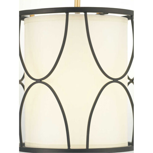 Landree 1 Light 10 inch Matte Black Mini-Pendant Ceiling Light