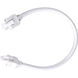 Hide-a-Lite III 12 inch White Undercabinet Linking Cable in 12"