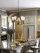 Flirt 5 Light 26 inch Antique Bronze Chandelier Ceiling Light