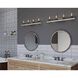 Gulliver 4 Light 33 inch Galvanized Bath Vanity Wall Light