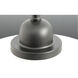 Classic Dome 1 Light 15 inch Graphite Pendant Ceiling Light