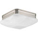 Appeal 2 Light 9 inch Brushed Nickel Flush Mount Ceiling Light
