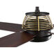 Shaffer 56 inch Architectural Bronze with Driftwood/Natural Cherry Blades Ceiling Fan