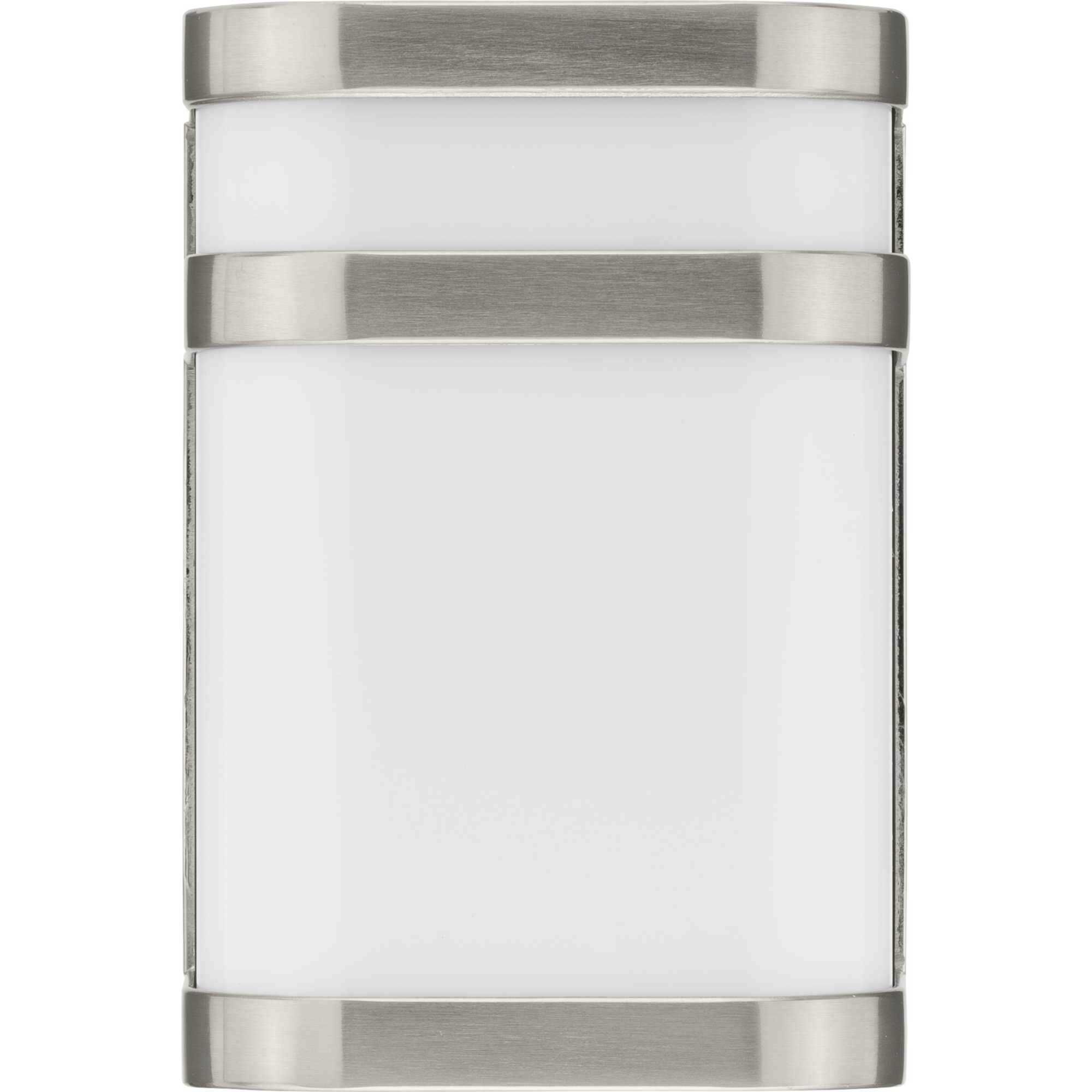 Valera LED LED 8 inch Brushed Nickel Outdoor Wall Lantern, Progress LED