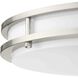 Abide LED LED 14 inch Brushed Nickel Flush Mount Ceiling Light, Medium, Progress LED