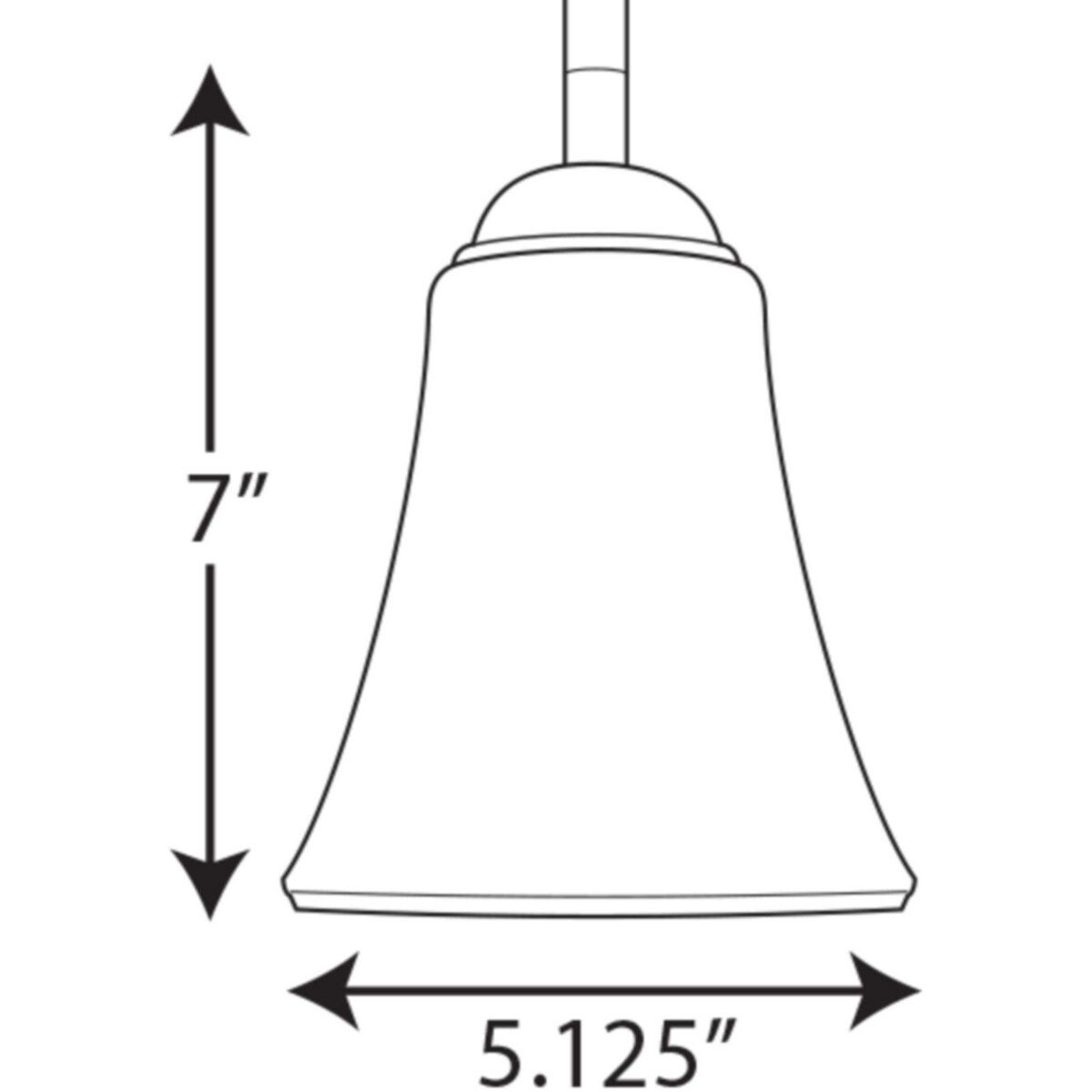 Classic 1 Light 5.13 inch Brushed Nickel Mini-Pendant Ceiling Light