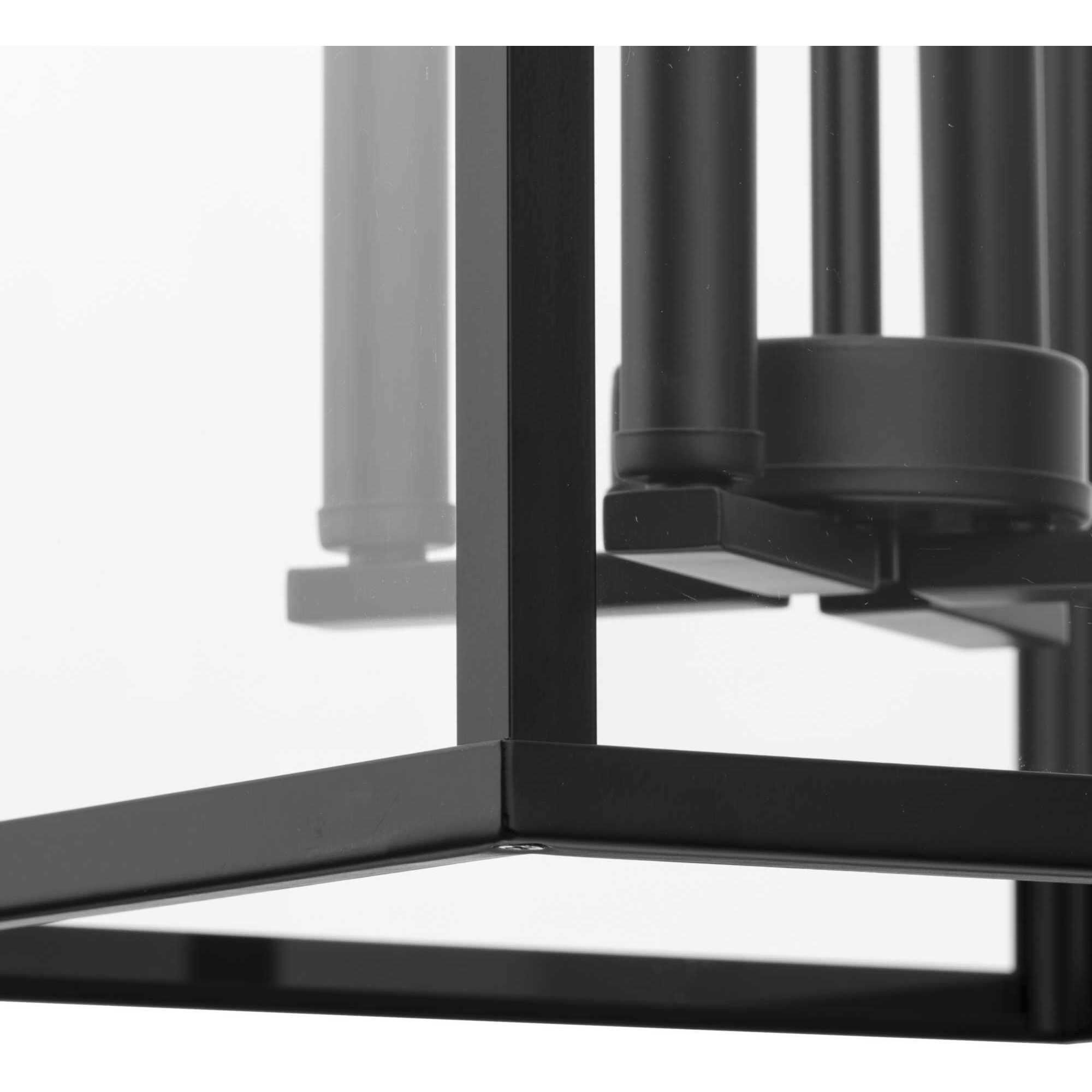 Hillcrest 4 Light 13 inch Matte Black Foyer Light Ceiling Light
