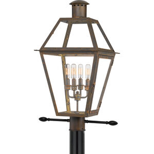 Rue De Royal 4 Light 17.00 inch Post Light & Accessory