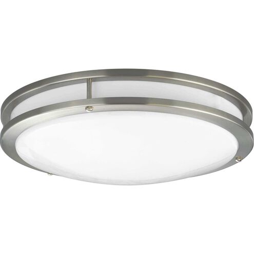 LED CTC COMM LED 14 inch Brushed Nickel Flush Mount Ceiling Light, Progress LED