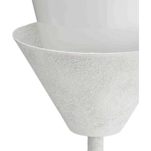 Pinellas 1 Light 5.12 inch White Plaster Wall Bracket Wall Light, Design Series