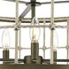 Lattimore 5 Light 22 inch Aged Brass Chandelier Ceiling Light, Design Series