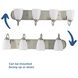 Gather 4 Light 30 inch Brushed Nickel Bath Vanity Wall Light in Bulbs Not Included, Standard