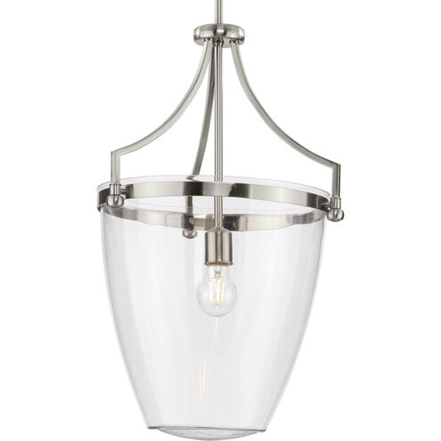 Parkhurst 1 Light 15 inch Brushed Nickel Pendant Ceiling Light