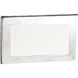 Step Light 120V 75 watt Satin Aluminum Step Light