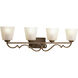 Meeting Street 4 Light 36 inch Roasted Java Bath Vanity Wall Light