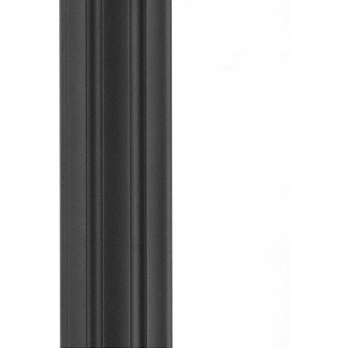 Outdoor Posts 84 inch Textured Black Outdoor Post