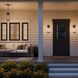Kagen 1 Light 18 inch Matte Black Outdoor Wall Light