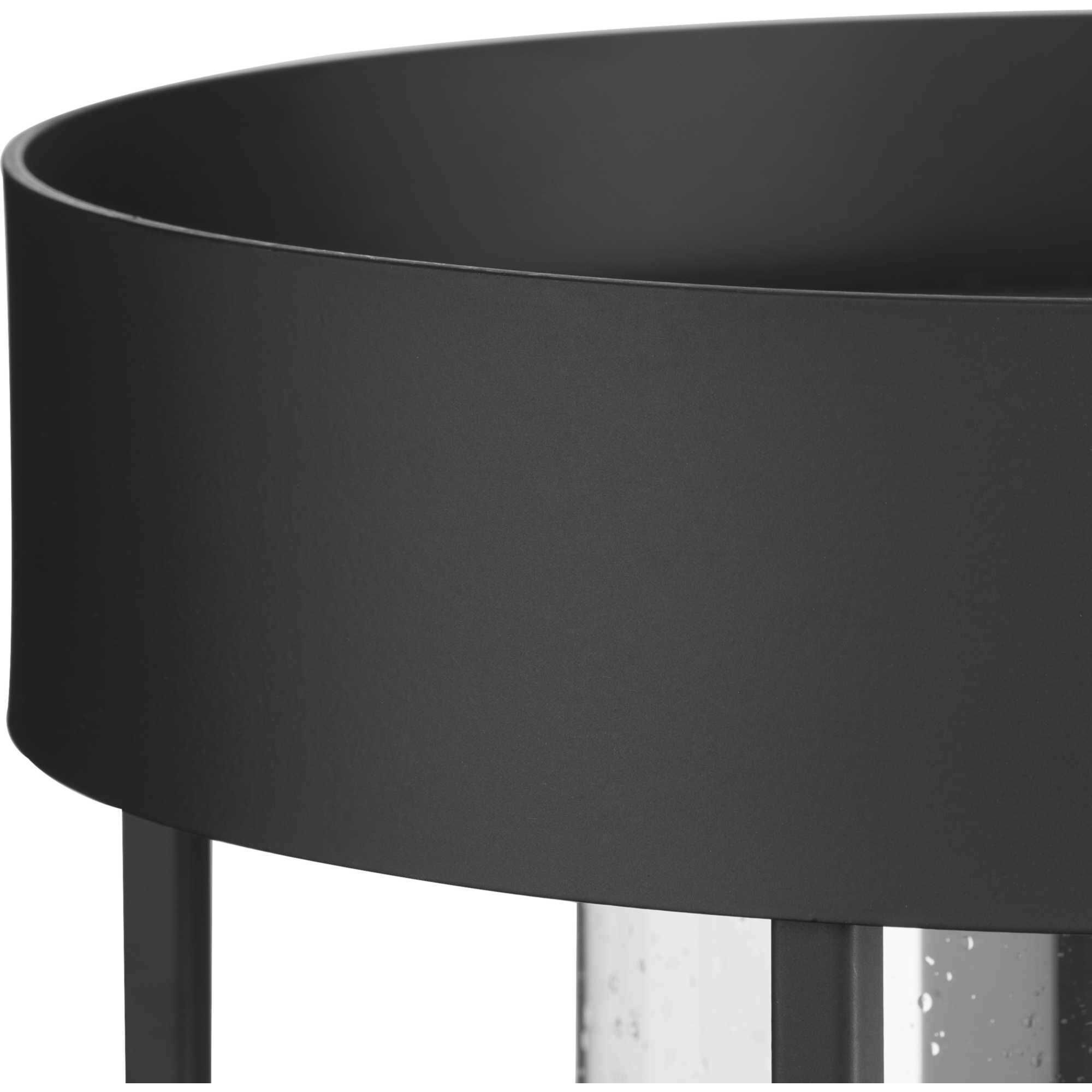 Burgess 1 Light 9.5 inch Matte Black Mini Pendant Ceiling Light, Design Series