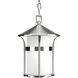 Welcome 1 Light 9 inch Stainless Steel Outdoor Hanging Lantern
