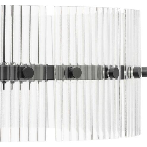 Seville 4 Light 17.87 inch Matte Black Convertible Pendant Ceiling Light, Design Series