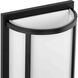 Parkhurst 2 Light 7.5 inch Matte Black ADA Wall Sconce Wall Light
