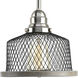 Tilley 1 Light 8 inch Brushed Nickel Mini-Pendant Ceiling Light