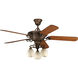 Meeting Street 54 inch Roasted Java Ceiling Fan