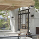 Cylinder Outdoor Wall Cylinder in Black