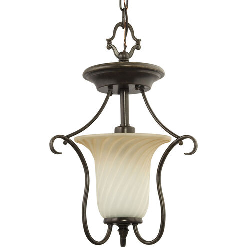 Kensington 1 Light 11.38 inch Forged Bronze Close-to-Ceiling Ceiling Light