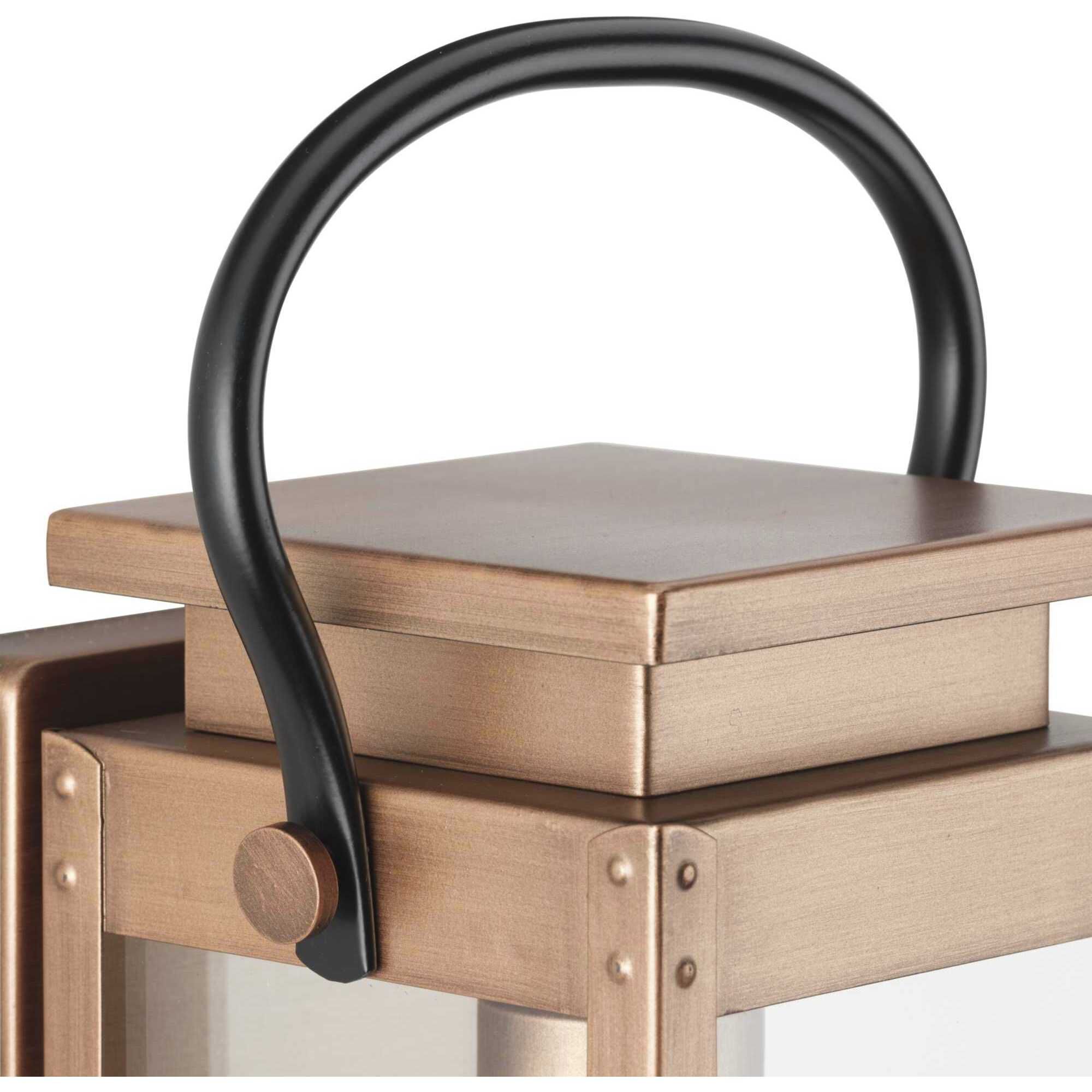 Union Square 1 Light 15.87 inch Antique Copper Wall Lantern, Design Series