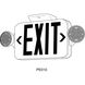Exit Signs LED 18 inch White Emergency Exit Light Ceiling Light in Red