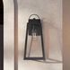 Hedry 1 Light 16 inch Matte Black Outdoor Wall Lantern
