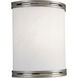 Compact Fluorescent Wall 1 Light 8.88 inch Brushed Nickel ADA Wall Sconce Wall Light
