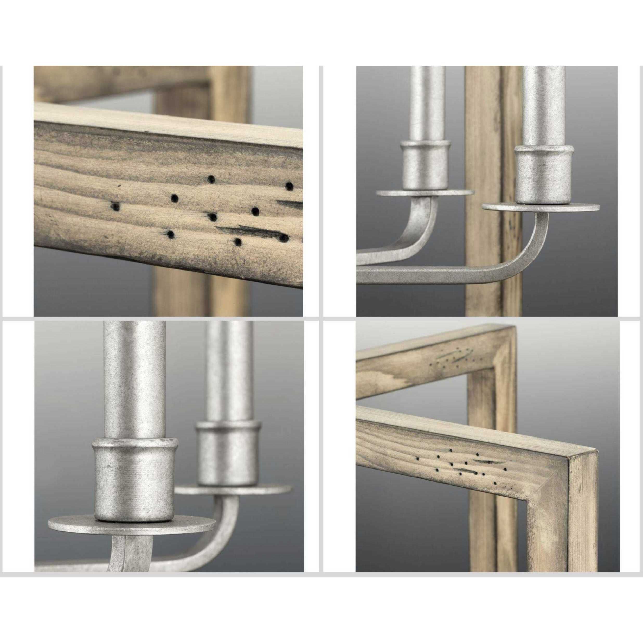 Turnbury 6 Light 26 inch Galvanized Chandelier Ceiling Light, Design Series