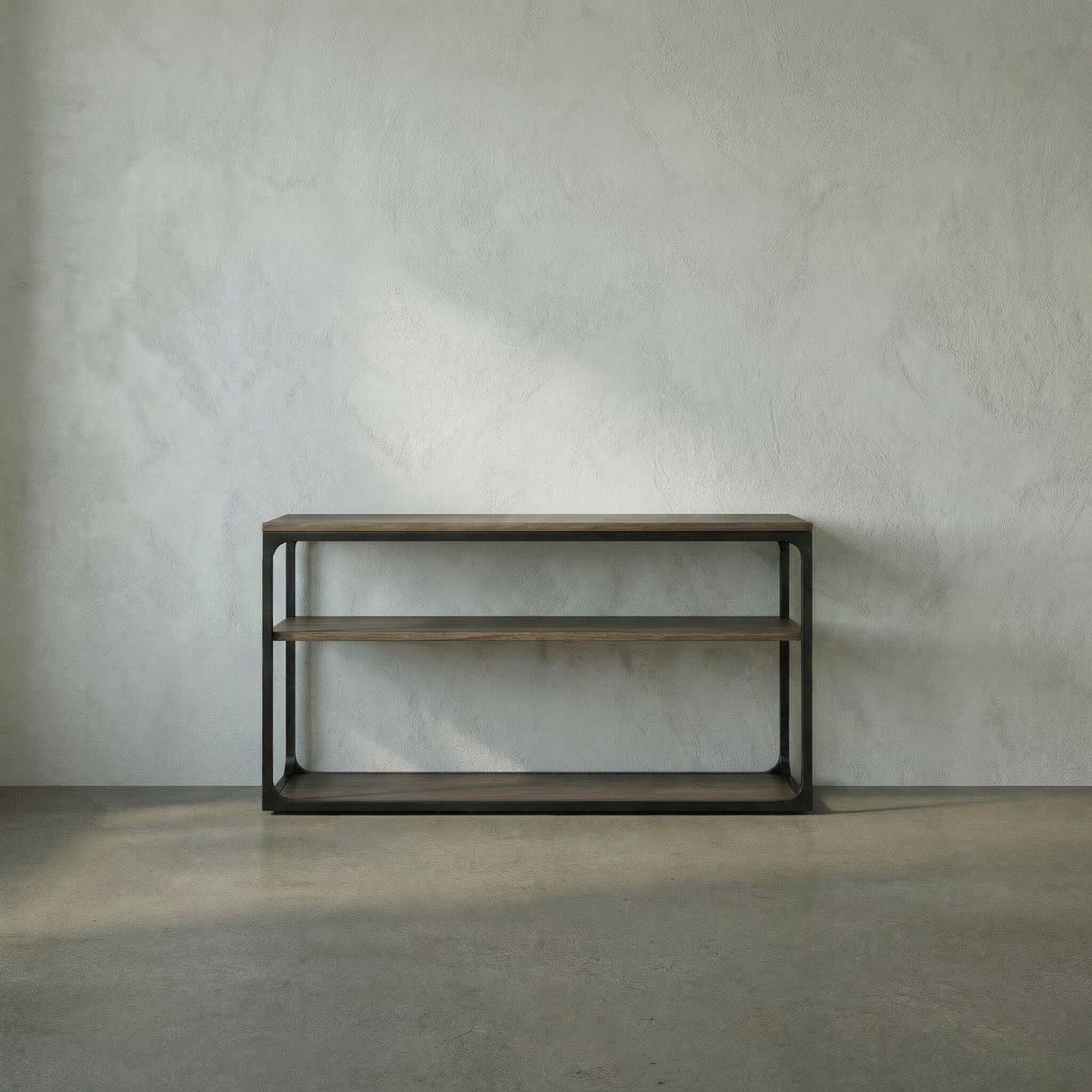 Novie 46 X 15.5 inch Matte Black Console, Small